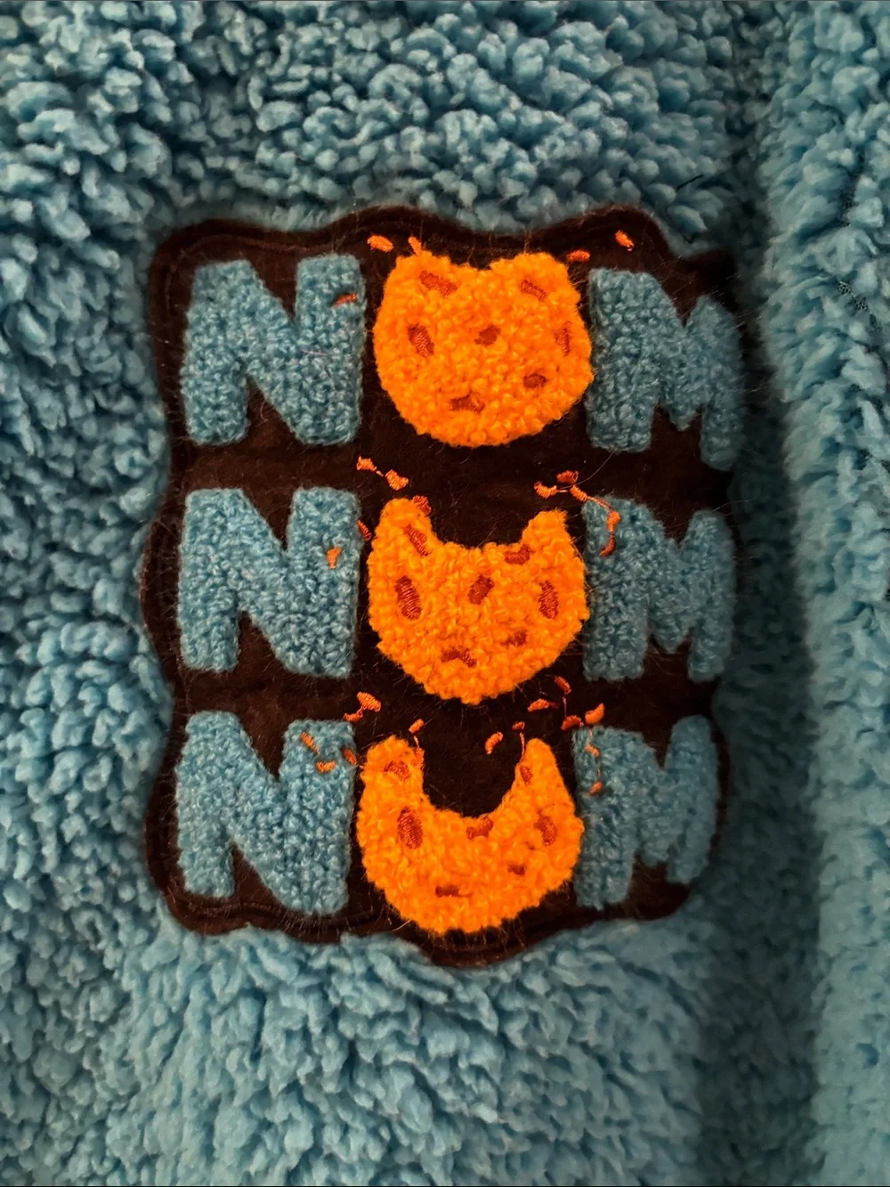 Spirit Adult Sesame Street Cookie Monster Jumpsuit Costume - Picture 3 of 8